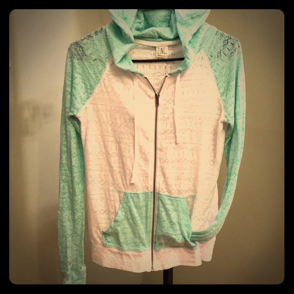 Ladies Lightweight Full Zip Hoodie